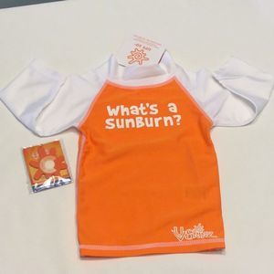 UVSKINZ 12-24 M Baby Rash Guard Long Sleeve Shirt